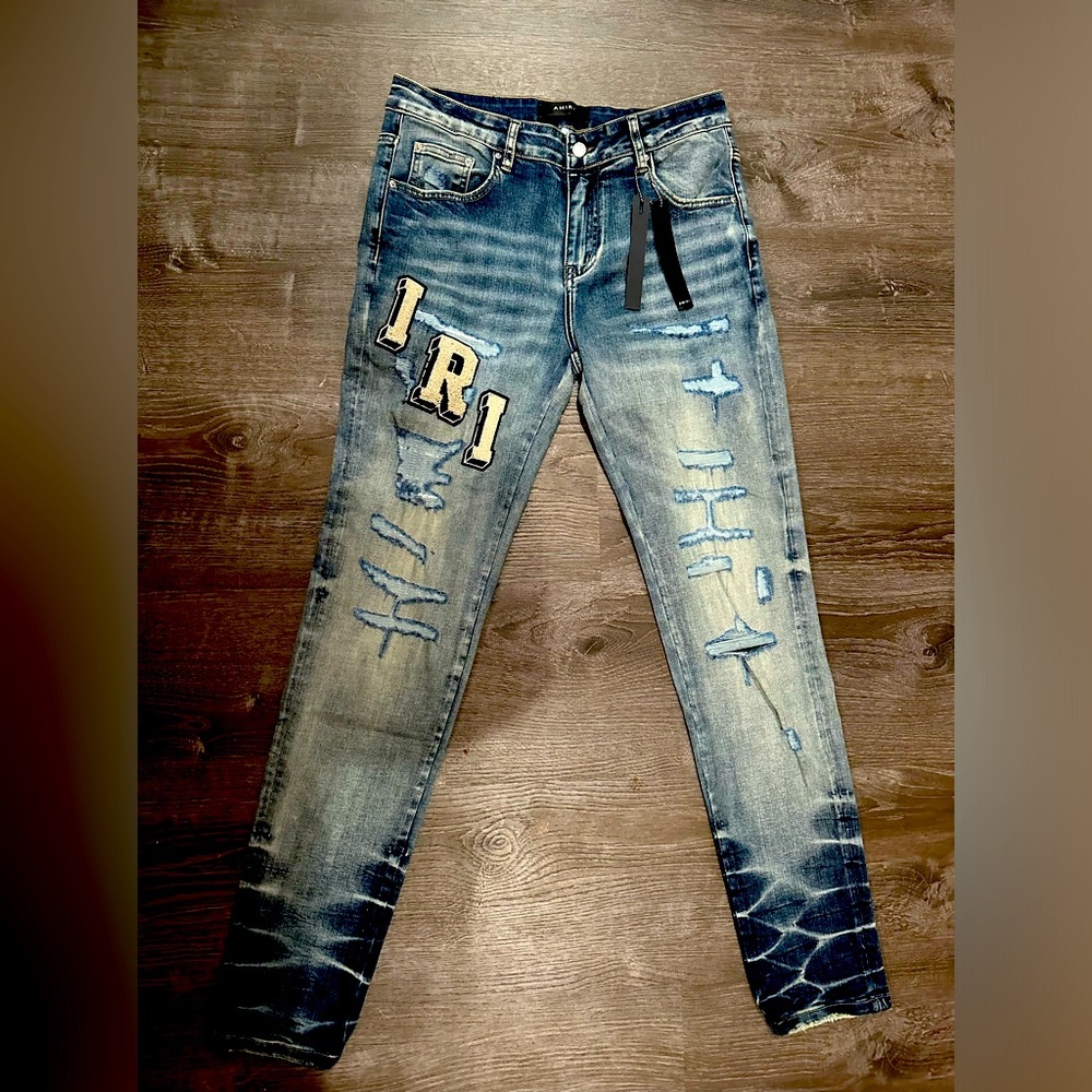 Amiri Varsity Jeans